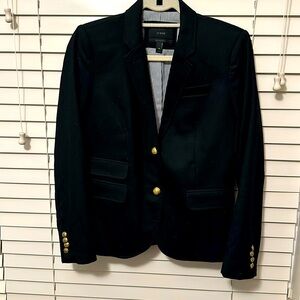 J.Crew Black School boy blazer size 4